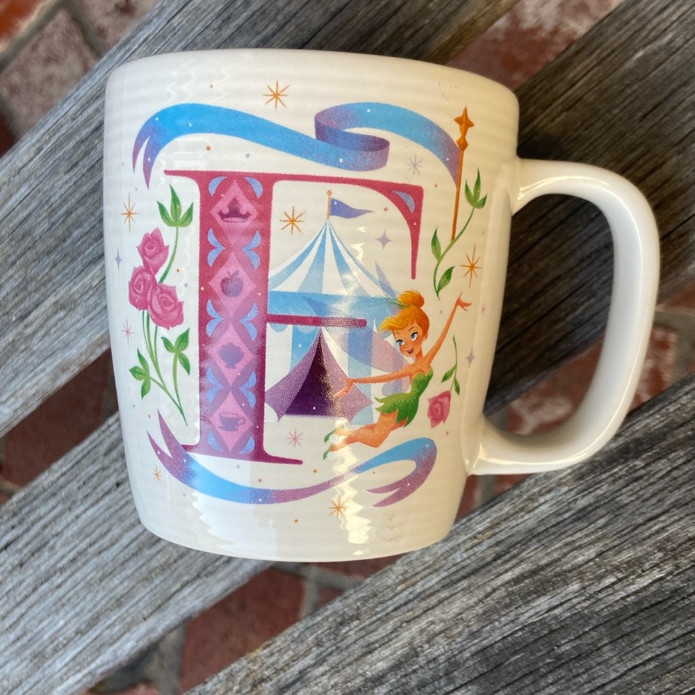 ABC Disney F is for Fantasyland mug